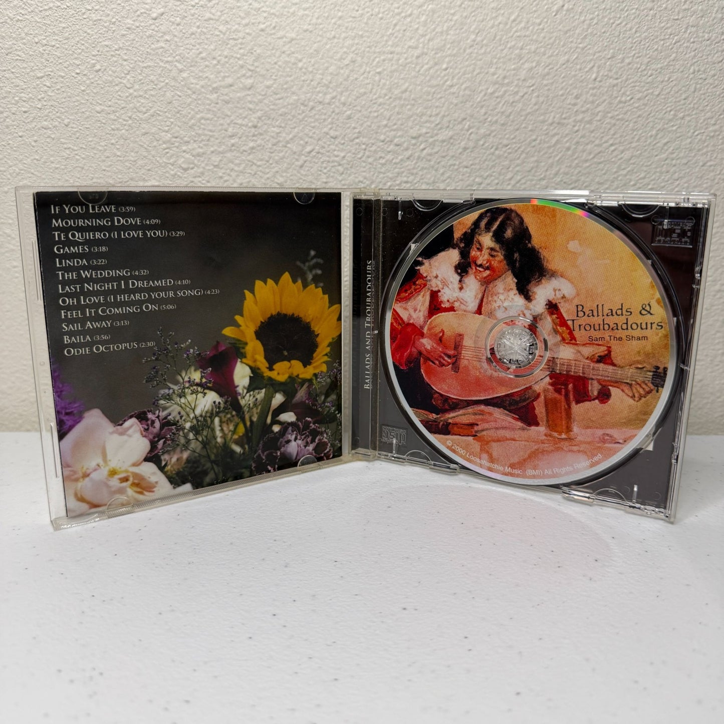 Sam The Sham - Ballads & Troubadours (CD, 2000) - RARE