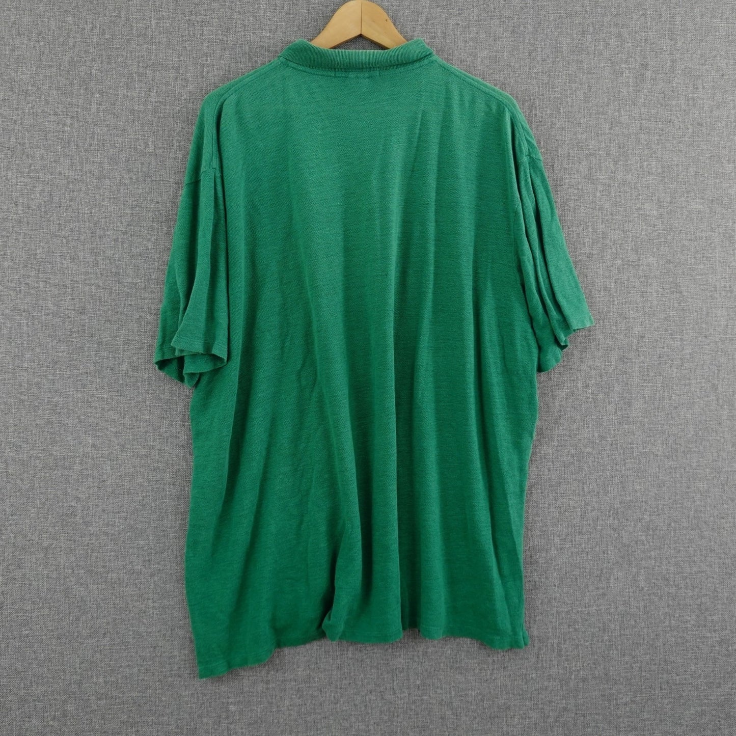 Vintage Polo by Ralph Lauren Green Linen Polo Shirt - Size XL