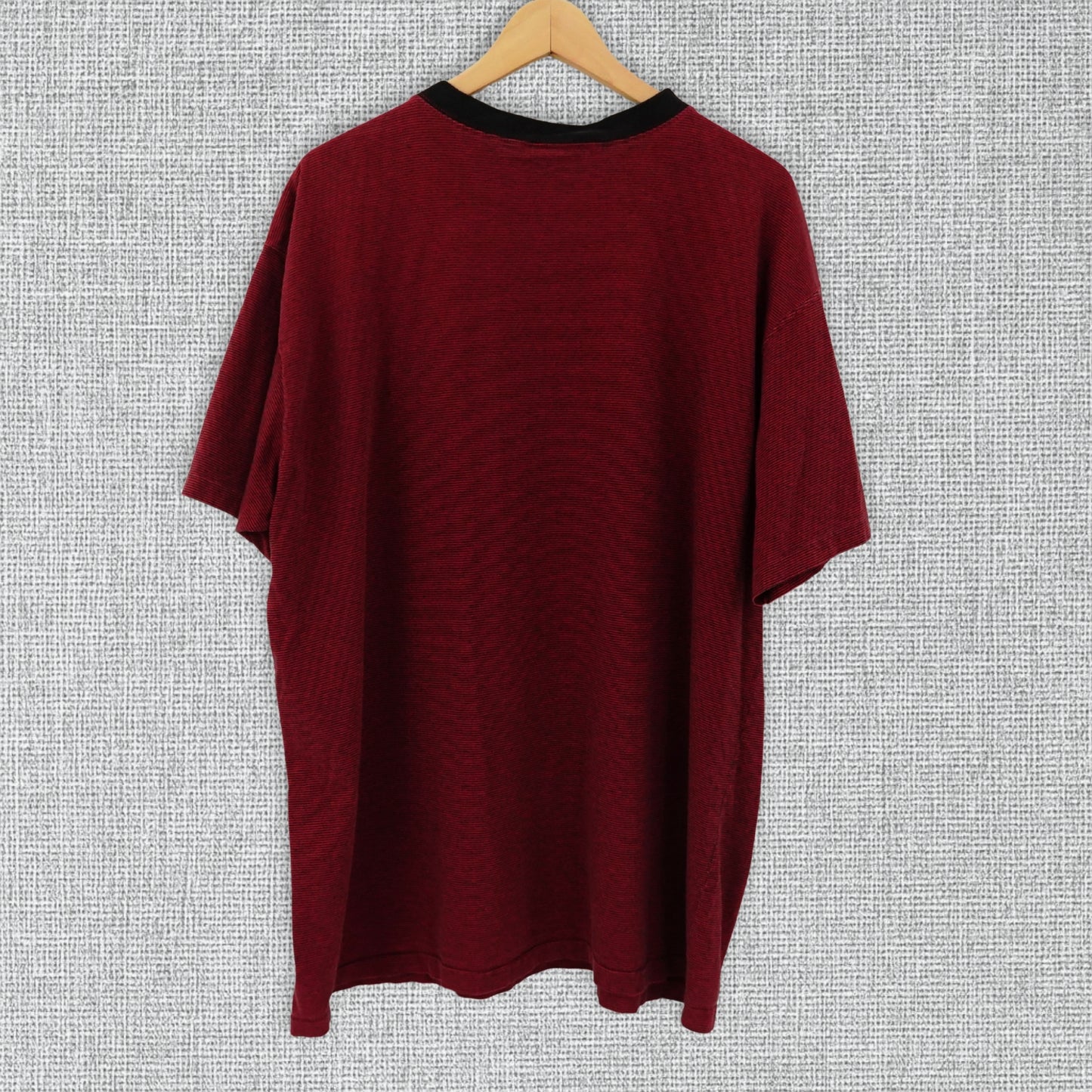 Vintage 90's Adidas Equipment Red Striped T-Shirt - Size 2XL