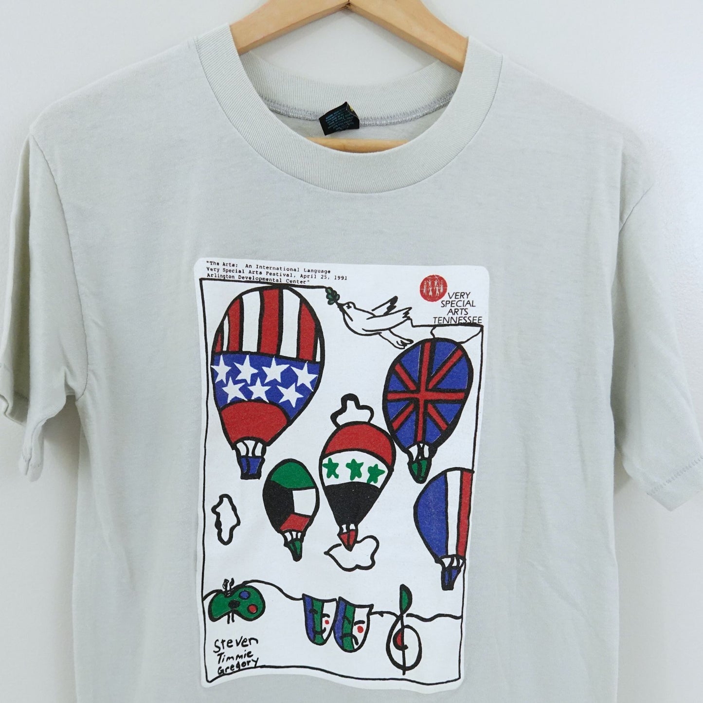 Vintage 1991 Very Special Arts Tennessee T-Shirt - Size Small