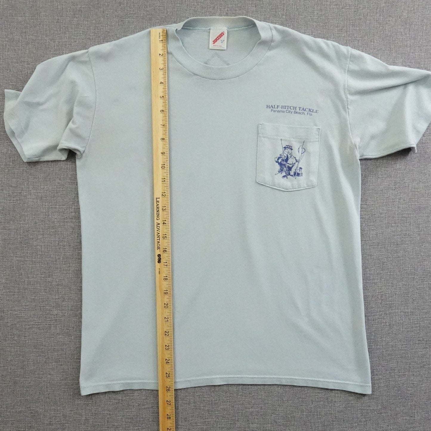 Vintage Panama City Half Hitch Tackle Shark Tournament Tee - Size M/L