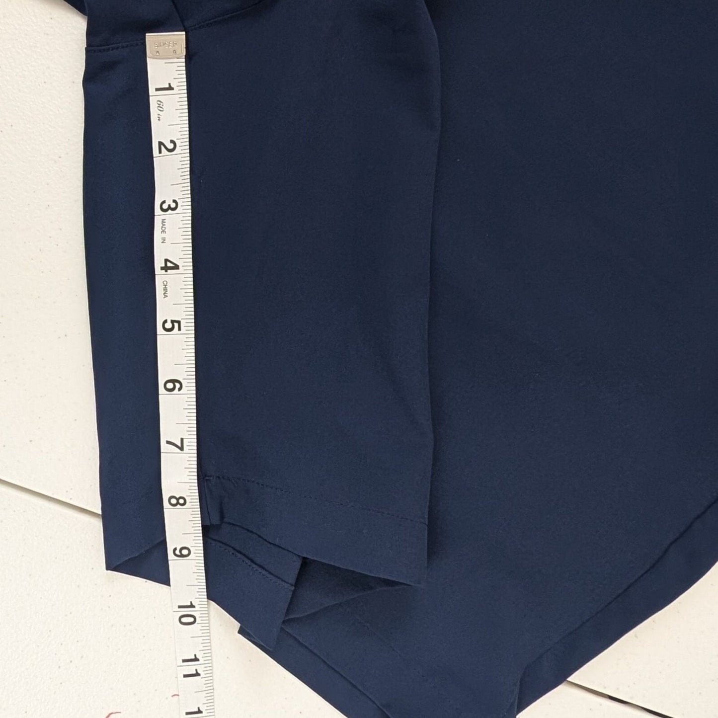 Adidas Golf Shorts Men’s Size 42 Navy Blue Stretch Active Performance