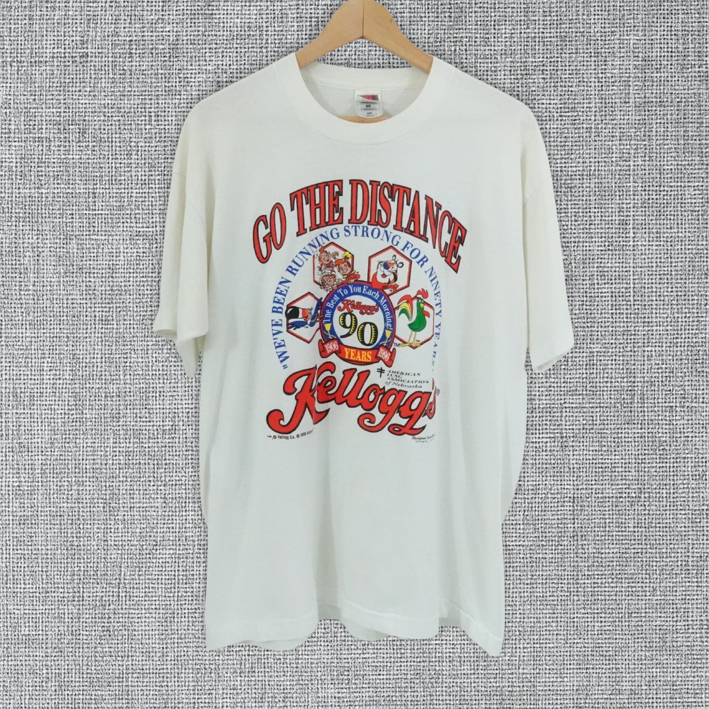 Vintage 1996 Kellogg's 90th Anniversary Tee - Size XL