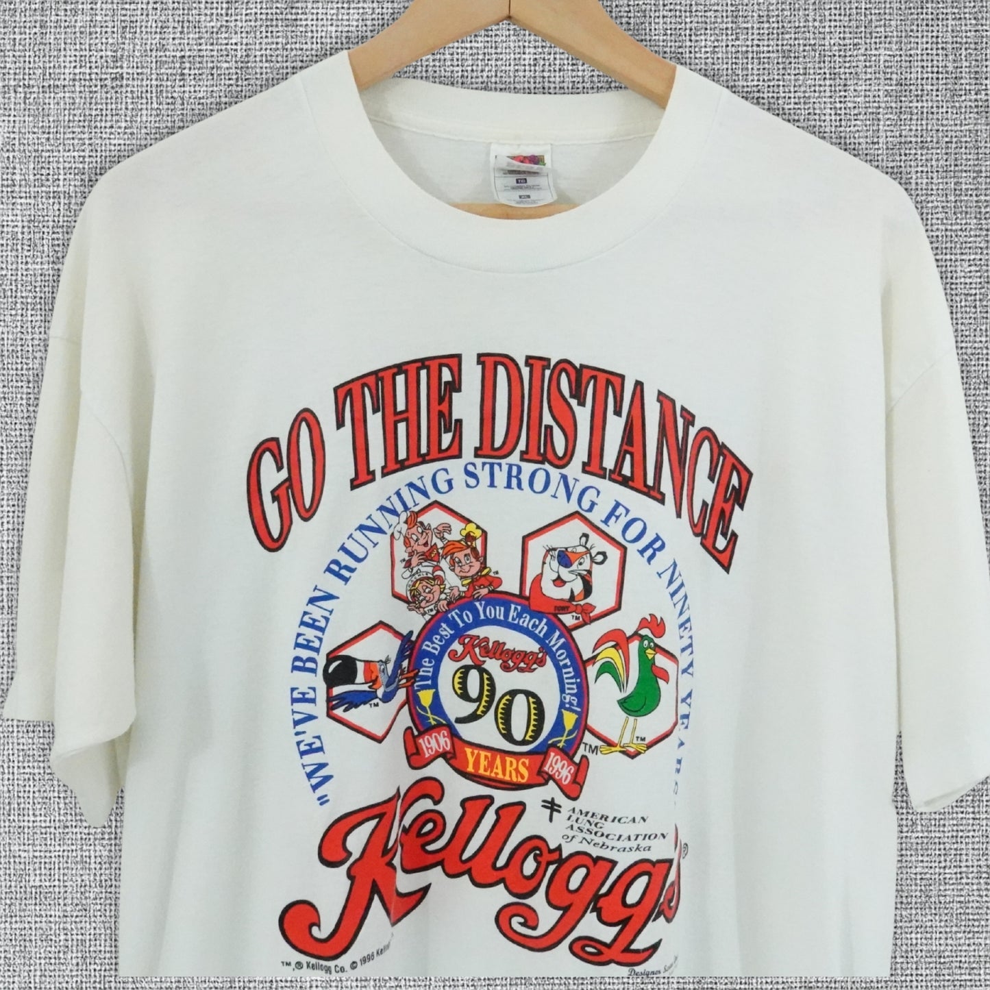 Vintage 1996 Kellogg's 90th Anniversary Tee - Size XL