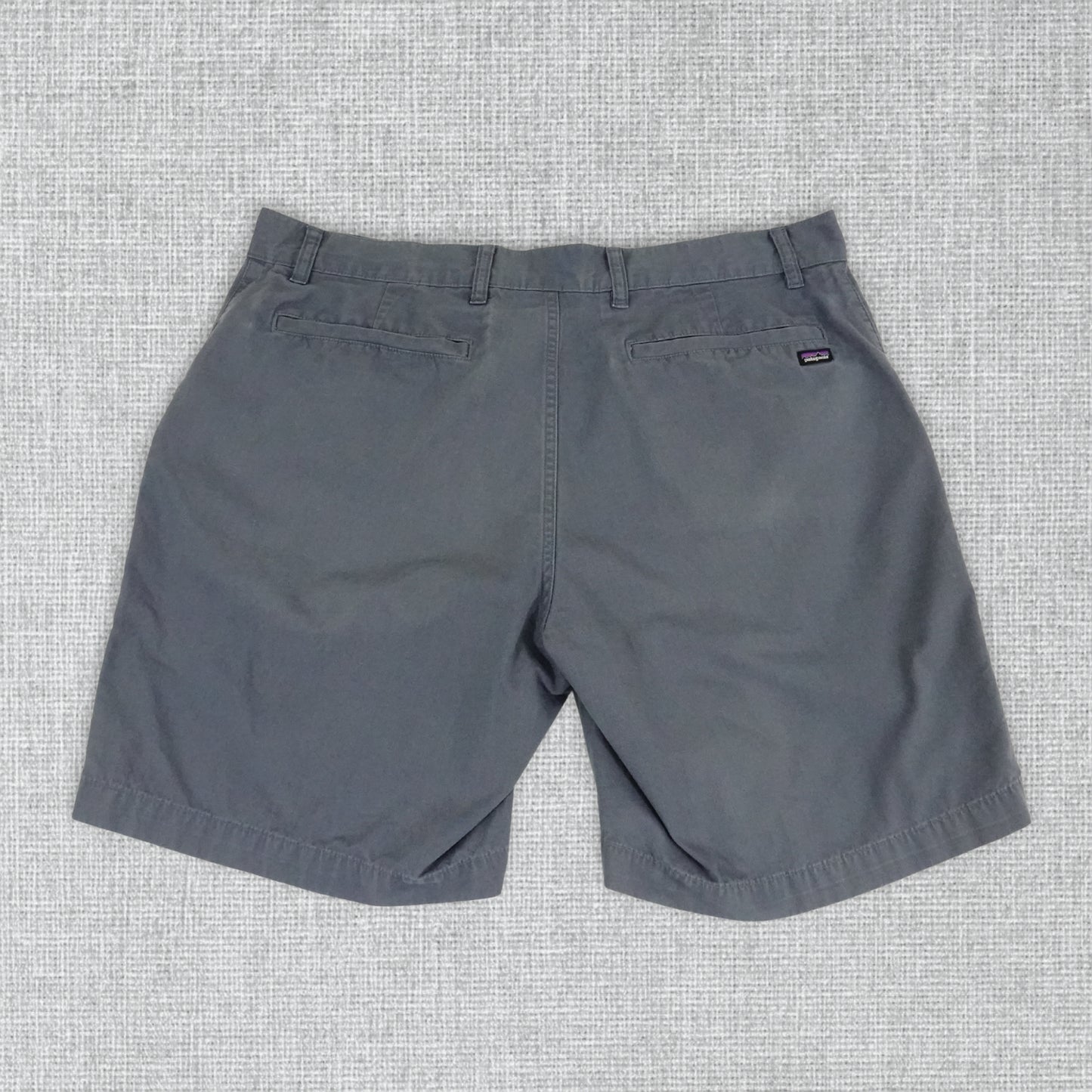 Patagonia Organic Cotton Chino Gray Shorts - Size 35