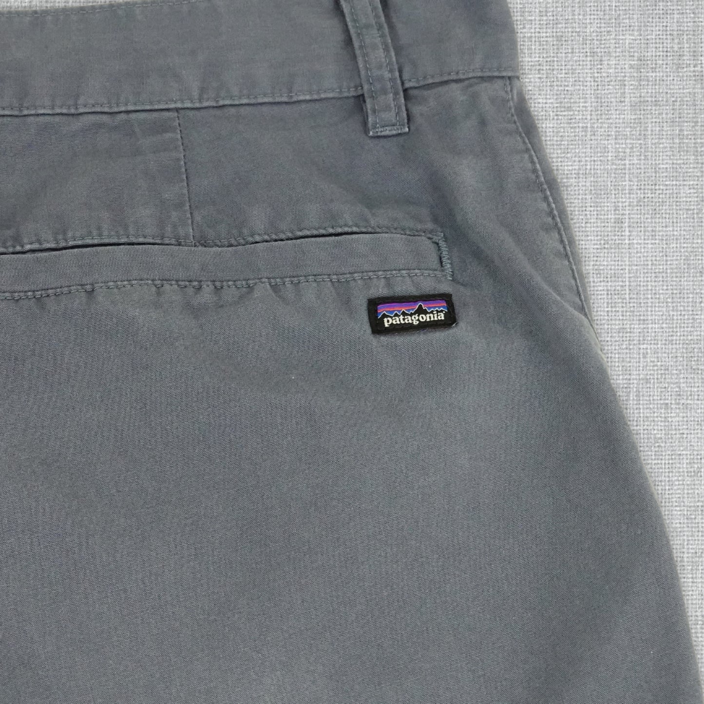 Patagonia Organic Cotton Chino Gray Shorts - Size 35