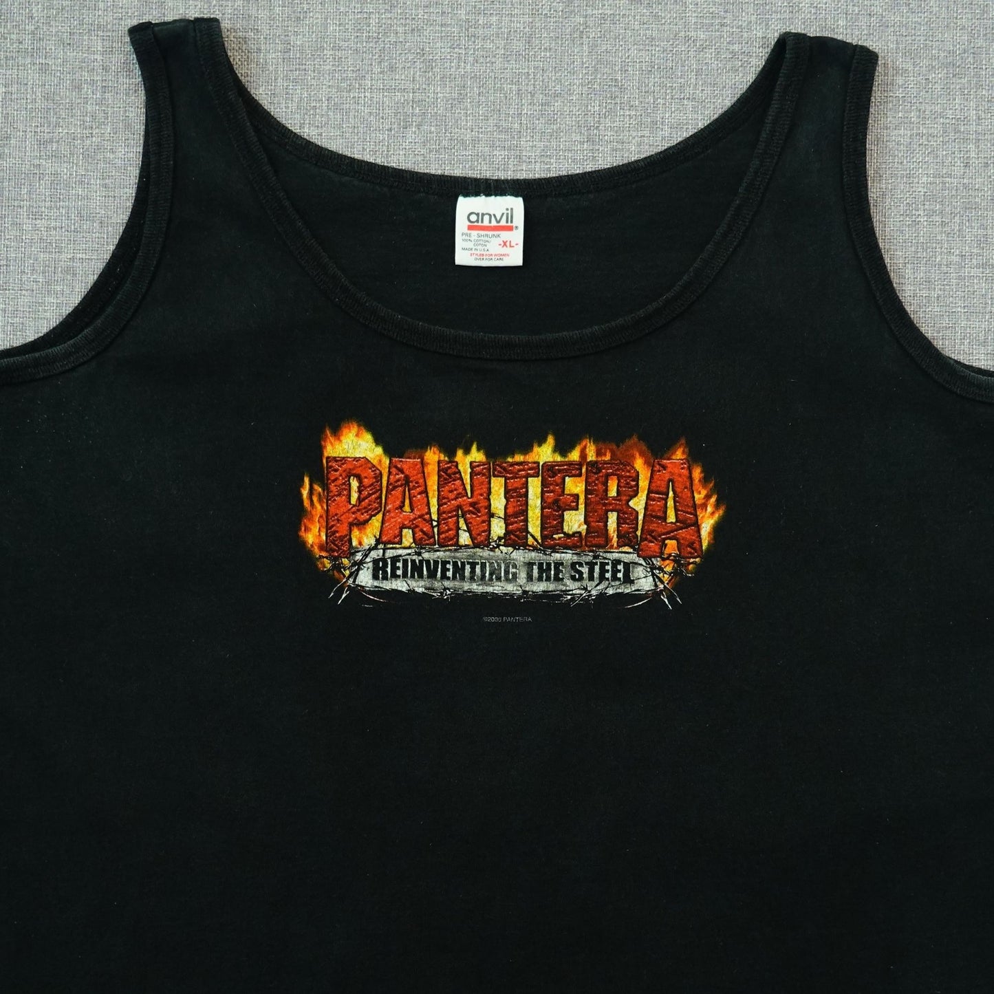 Vintage 2000 Pantera Reinventing The Steel Tank Top - Size XL