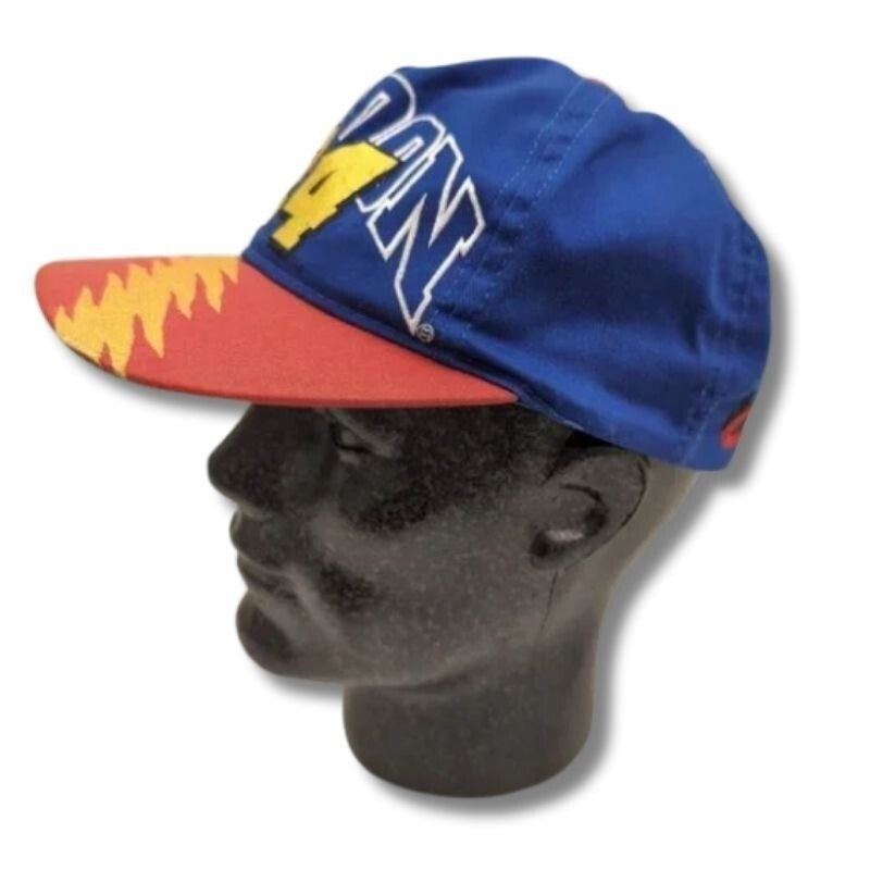 Vintage 90's Jeff Gordon #24 NASCAR Snapback Hat Chase Authentics