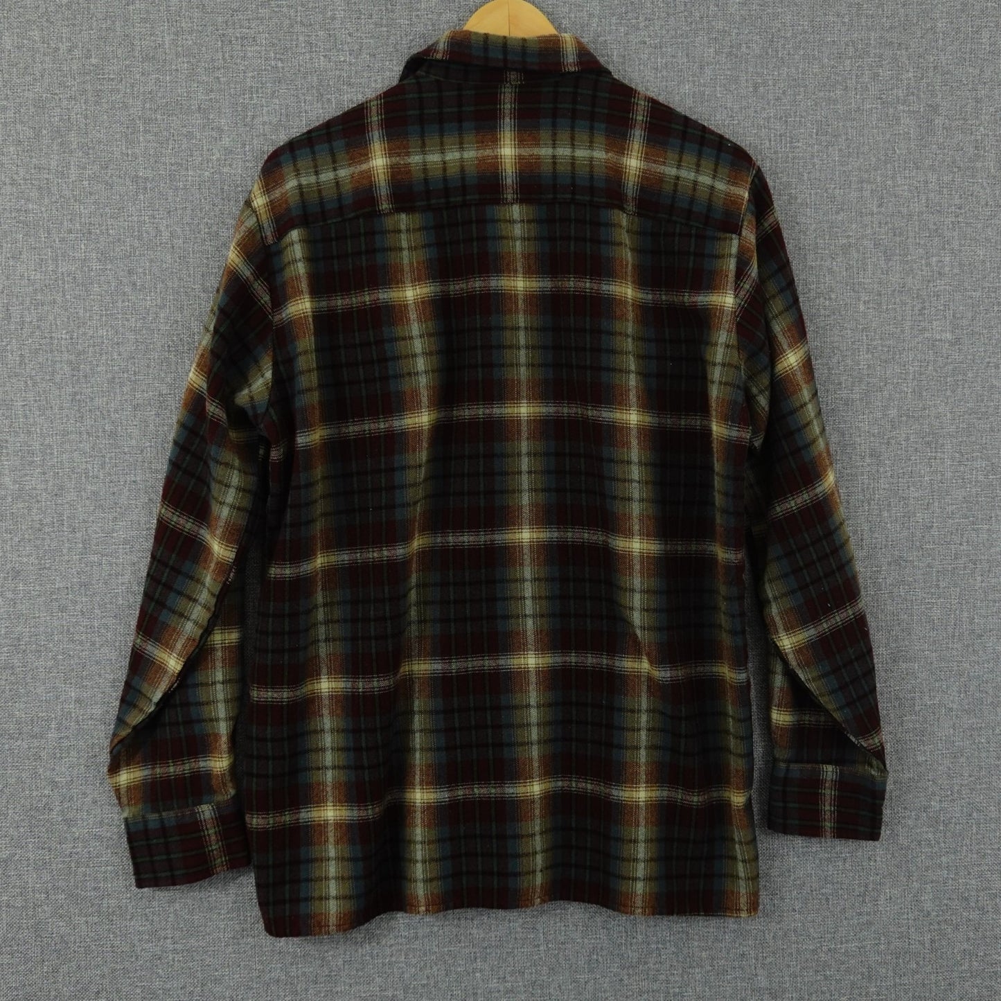 Vintage Back Packer Sportswear Multicolor Plaid Lined Flannel Shirt - Size M