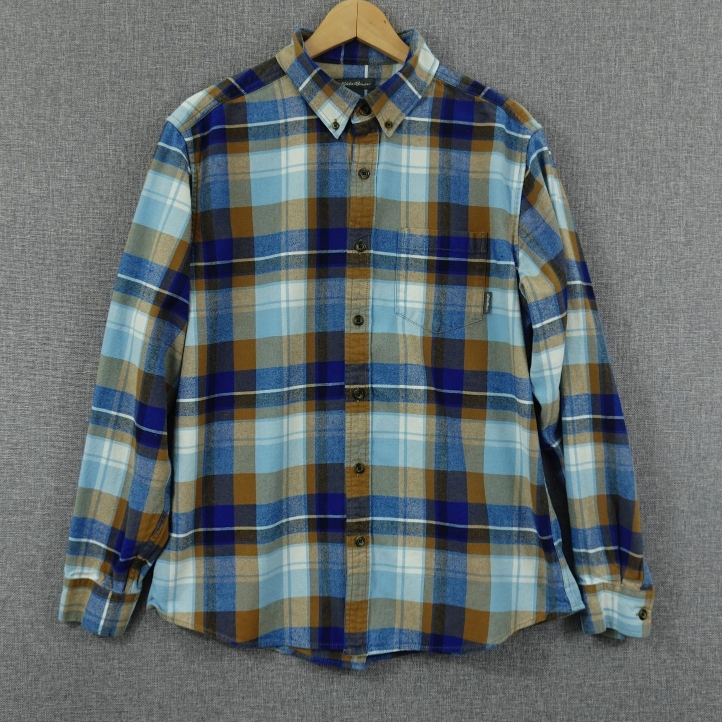Eddie Bauer Men's Pre-Owned Flannel Shirt - Size L