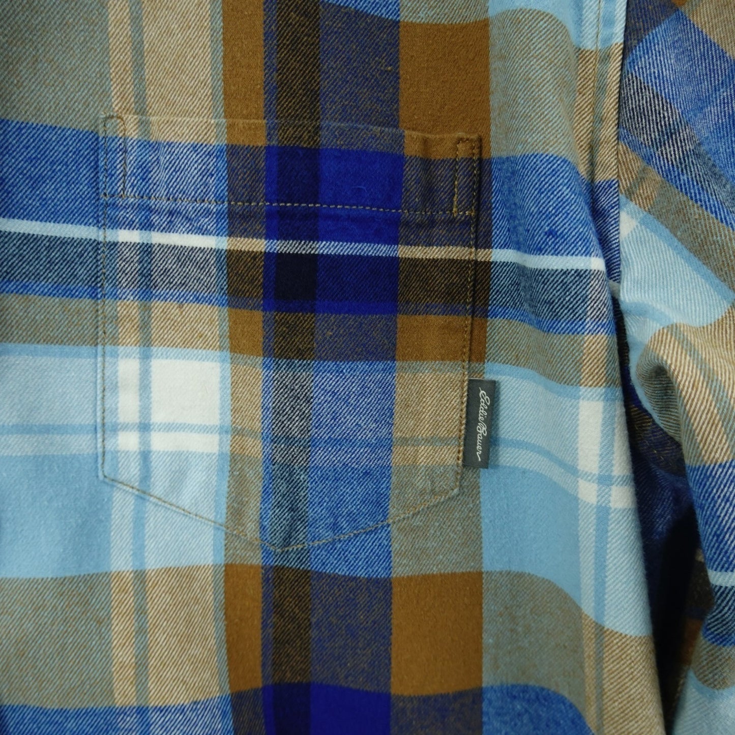 Eddie Bauer Men's Pre-Owned Flannel Shirt - Size L