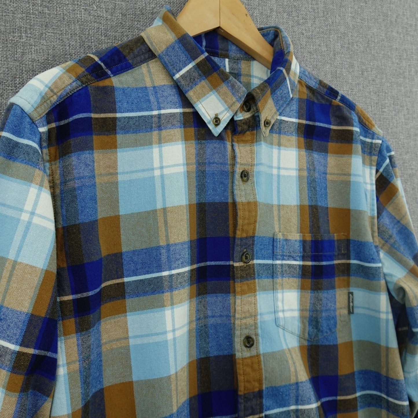 Eddie Bauer Men's Pre-Owned Flannel Shirt - Size L