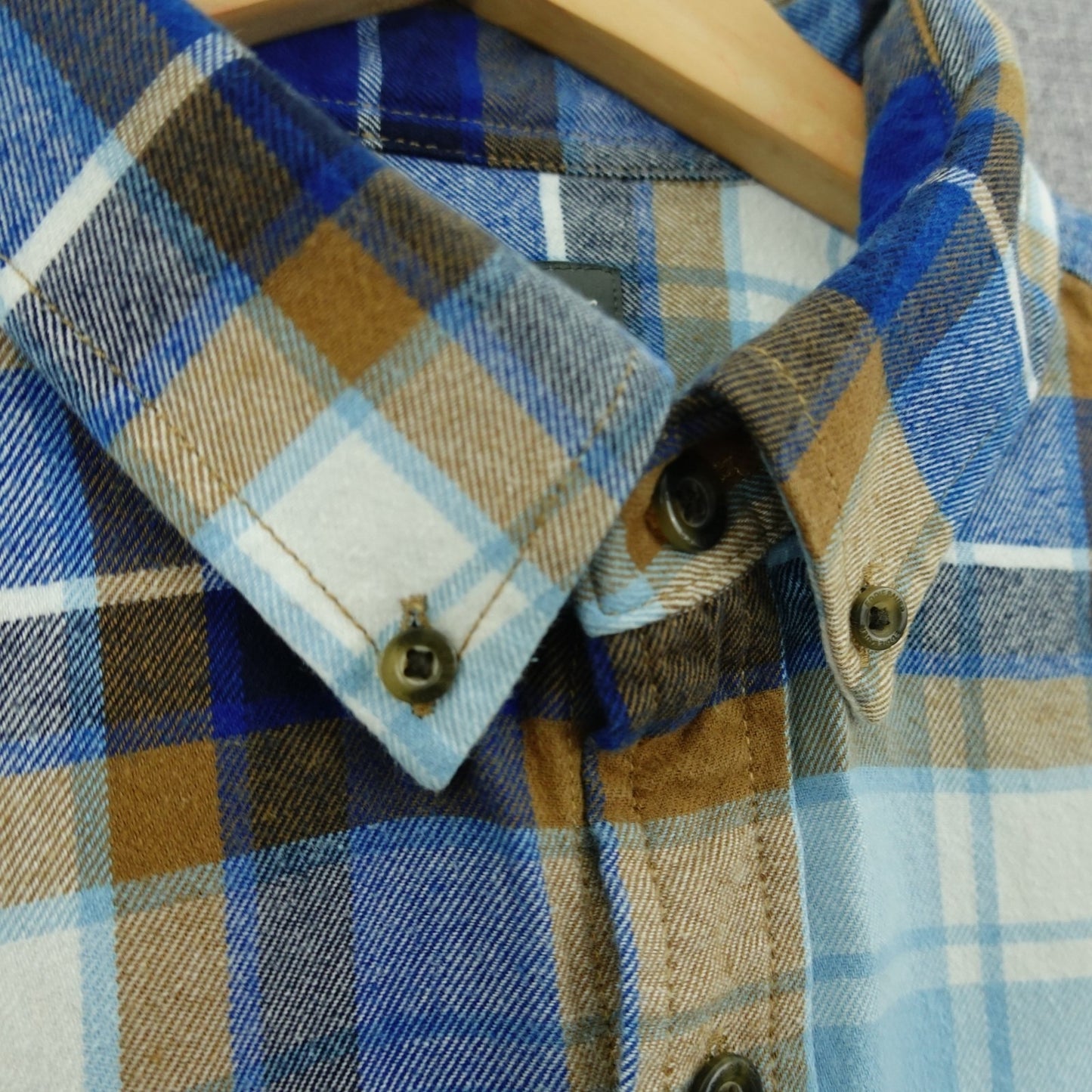 Eddie Bauer Men's Pre-Owned Flannel Shirt - Size L