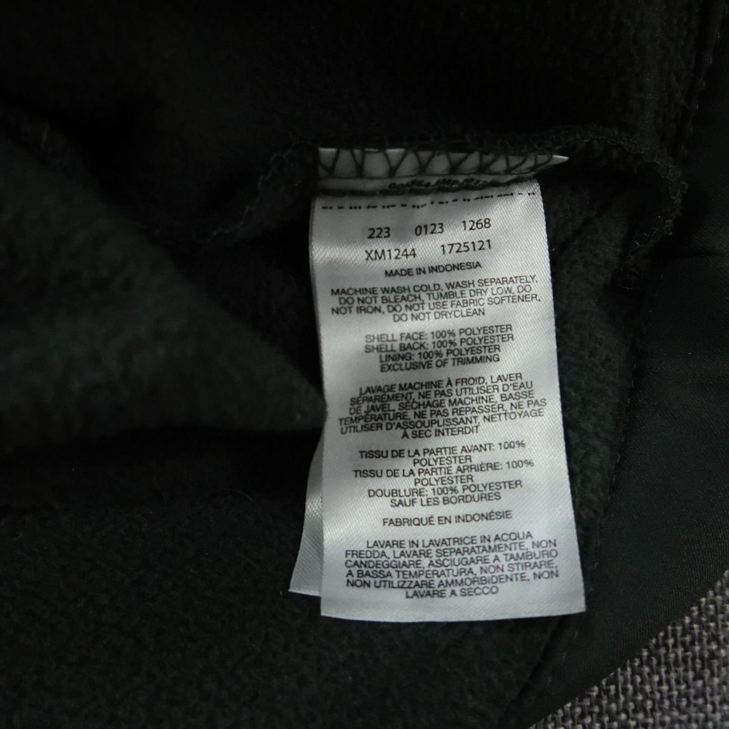 Columbia Men's Softshell Gray Jacket Fleece Lined - Size L