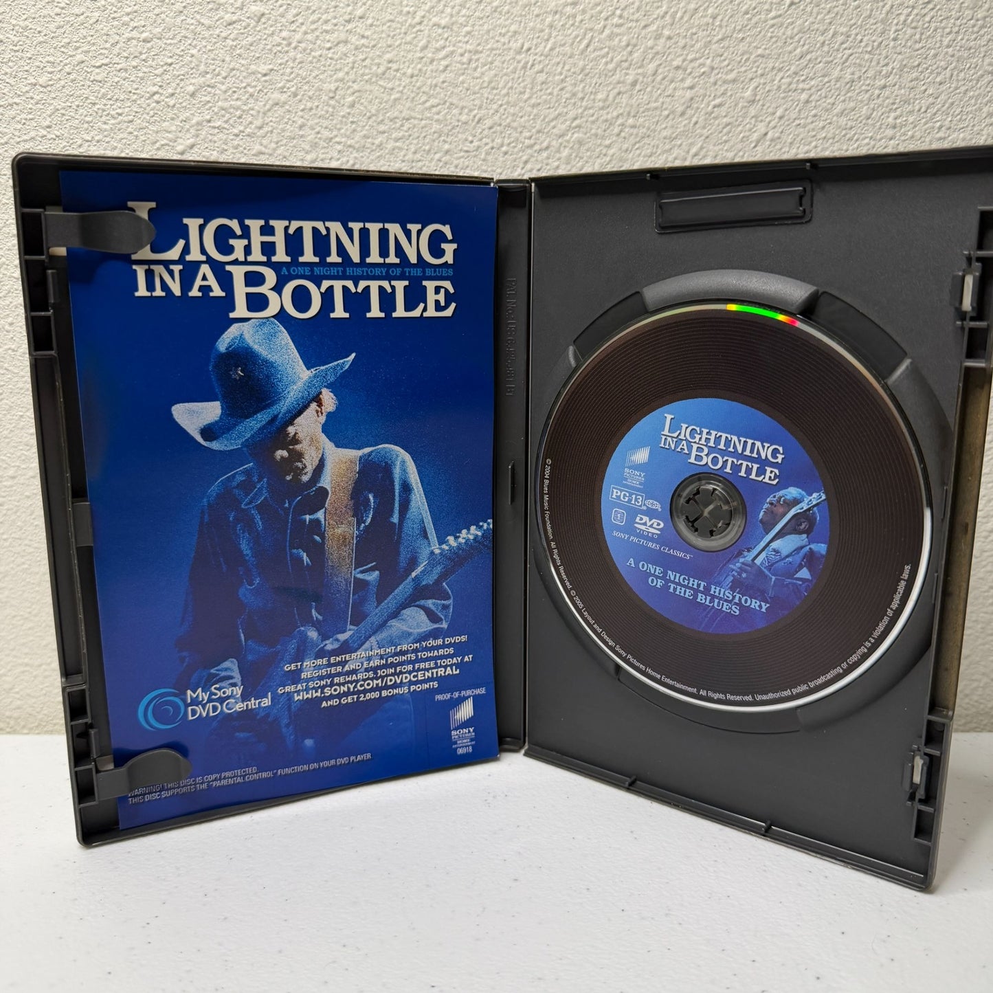 Lightning in a Bottle (DVD, 2004) Blues Concert Film – B.B. King, Fogerty, Tyler