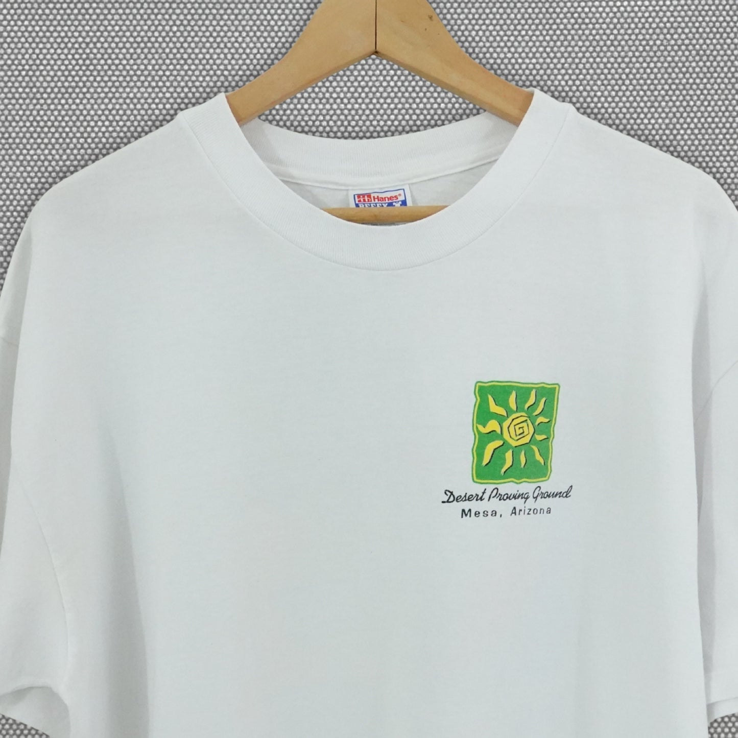 Vintage 90's Hanes GM Desert Proving Ground T-Shirt Mesa Arizona - Size XL