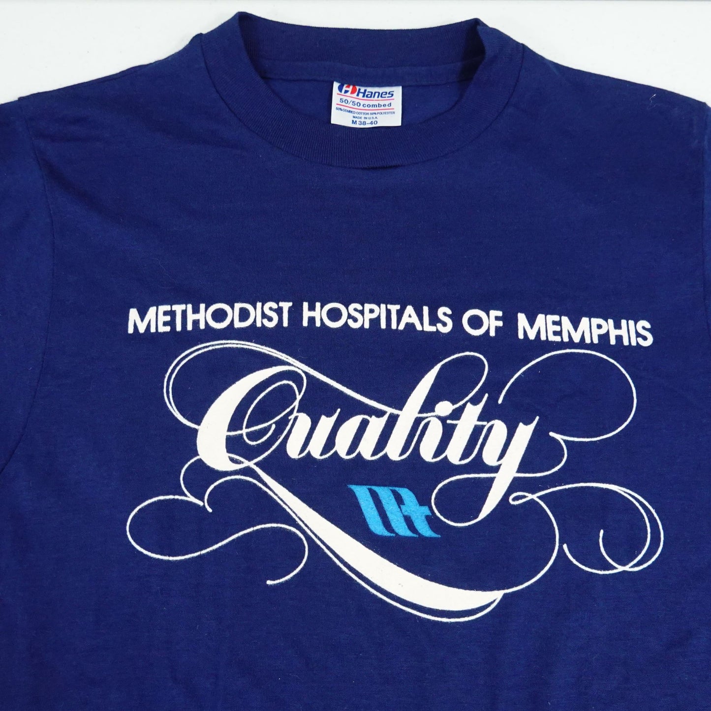 Vintage 80's Methodist Hospitals of Memphis T-Shirt - Size Small