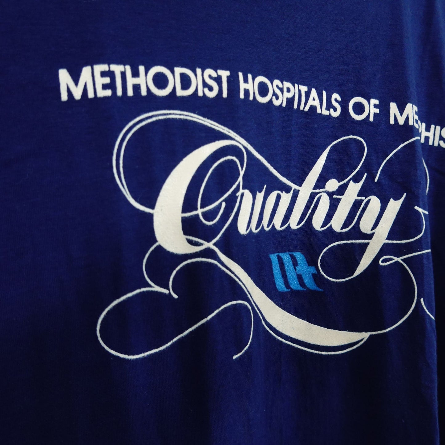 Vintage 80's Methodist Hospitals of Memphis T-Shirt - Size Small