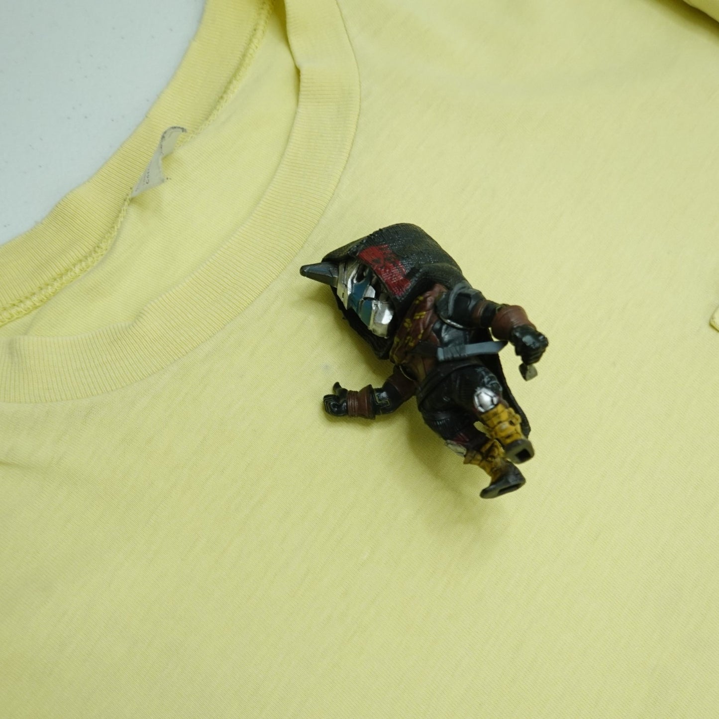 Vintage 70's JCPenney Yellow Pocket Tee USA Made Cotton - Size Large
