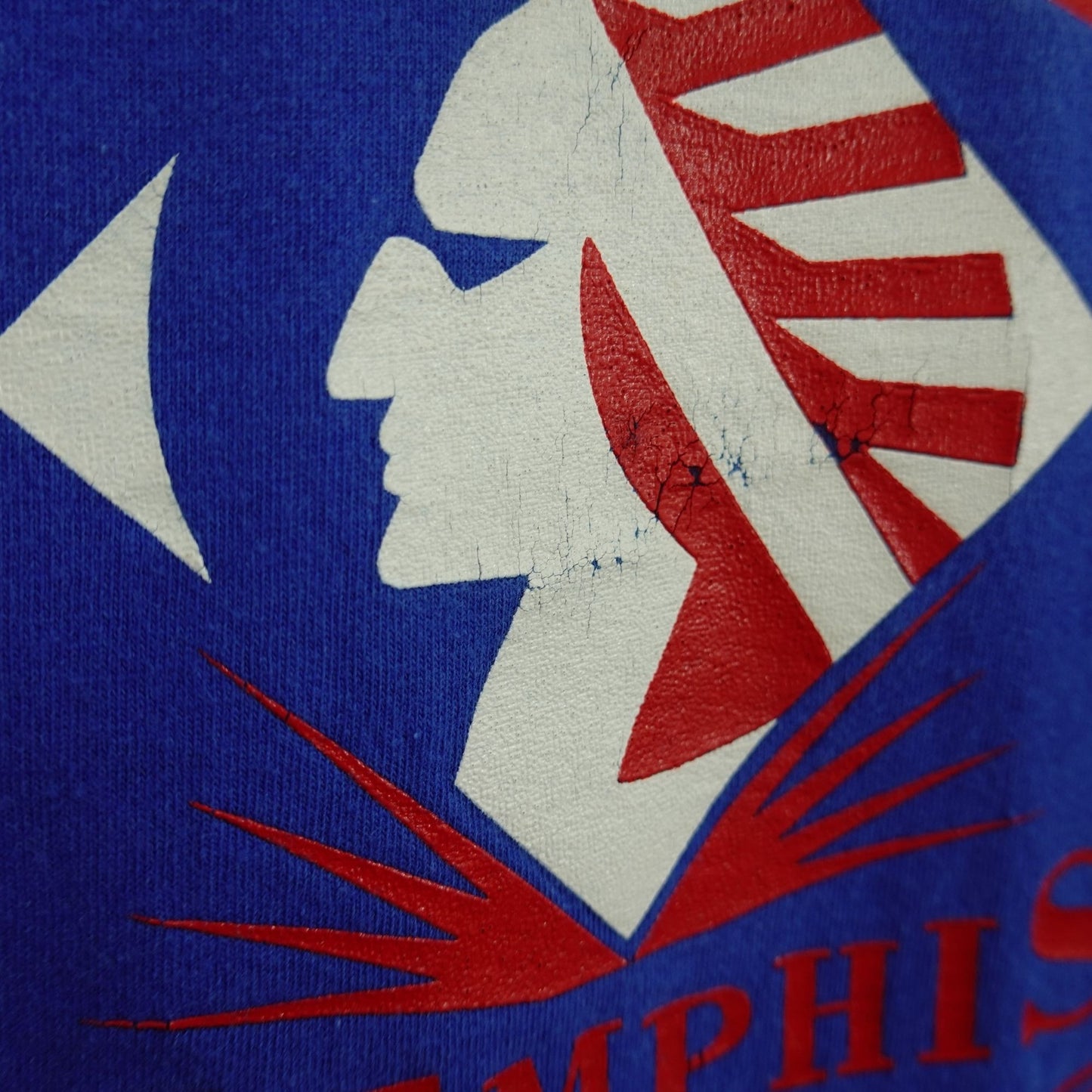 Vintage 90s Memphis Chicks Baseball Blue T-Shirt Made In USA - Size Small