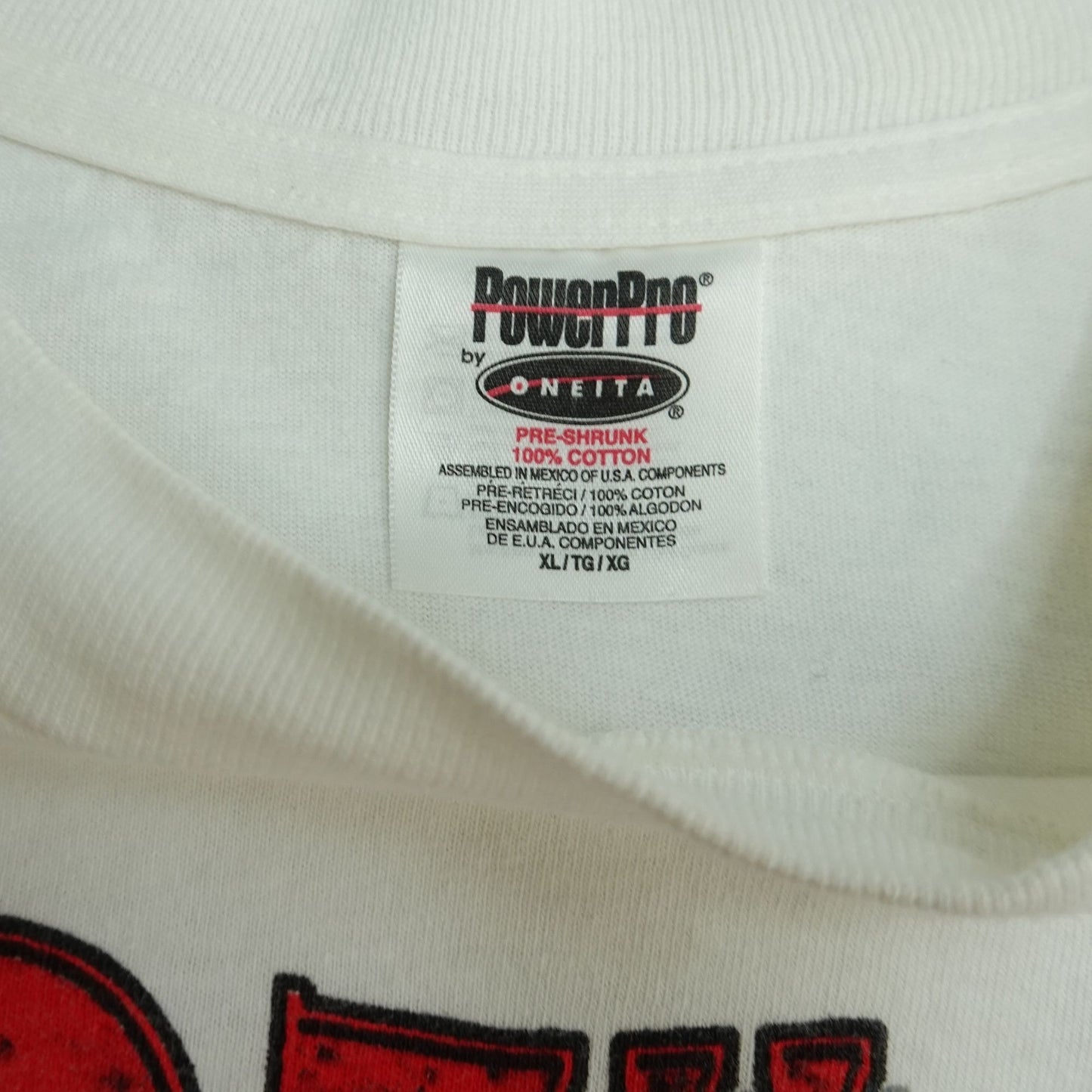Vintage 1998 Dennis Rodman NWO Rodzilla Tee WCW Wrestling - Size XL