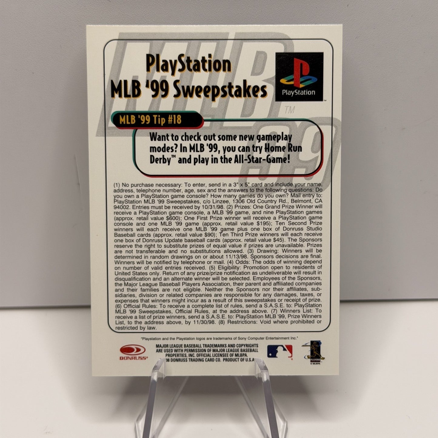 1998 Donruss - Bernie Williams MLB 99 #18