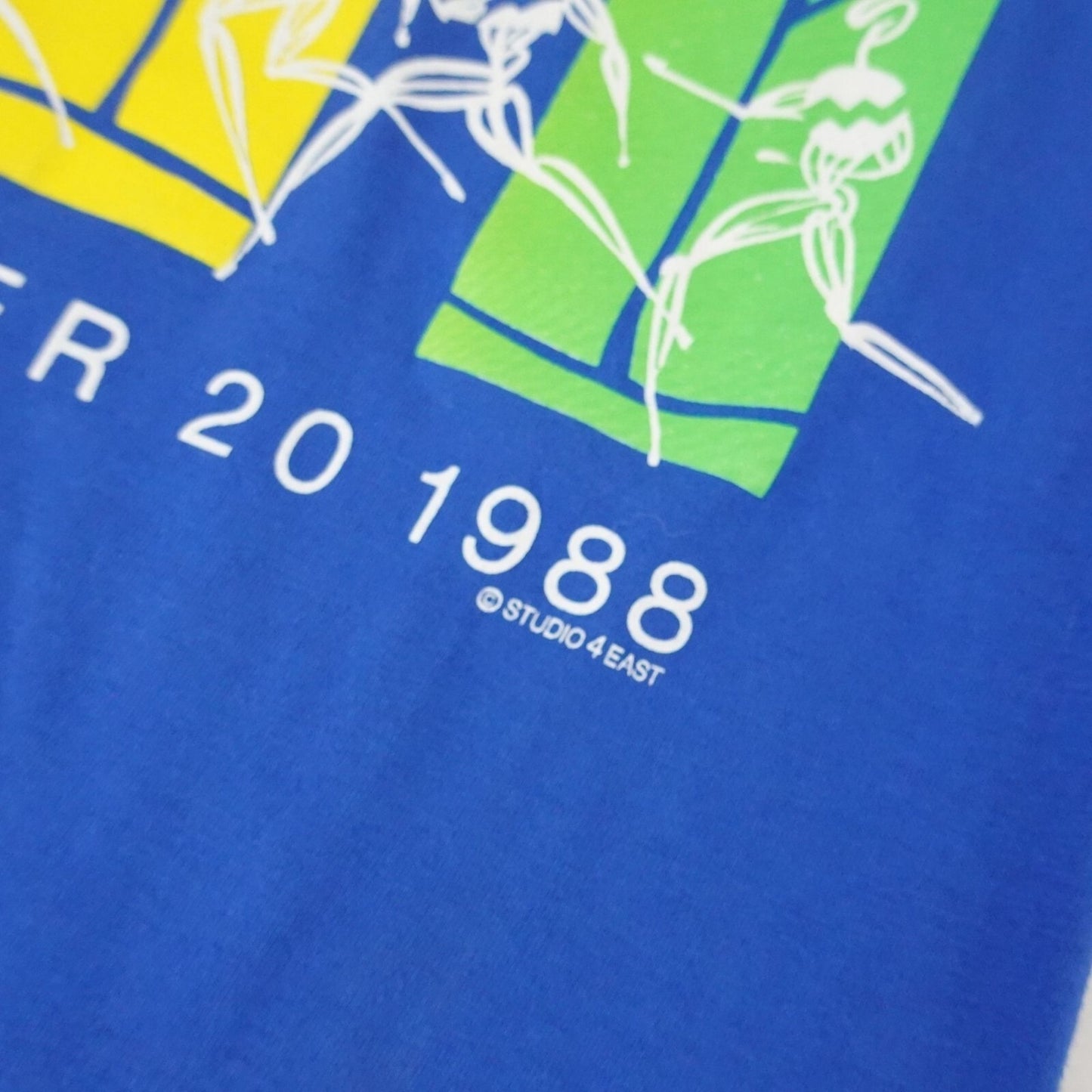 Vintage 1988 YMCA Olean 4K Run Tee - Size Small Hanes Single Stitch