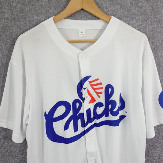 Memphis Chicks Promo Baseball Jersey White - Size XL