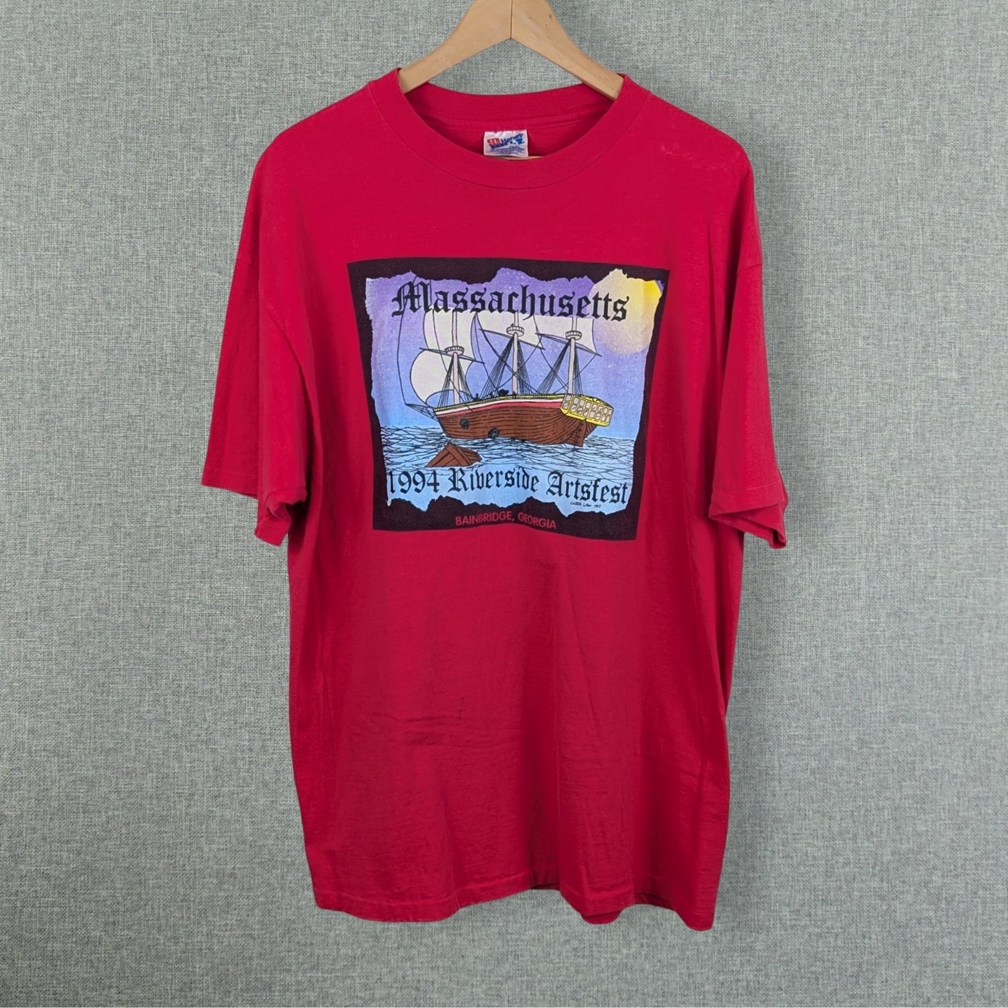 Vintage 1994 Riverside Artsfest Bainbridge GA Tee - Size Large