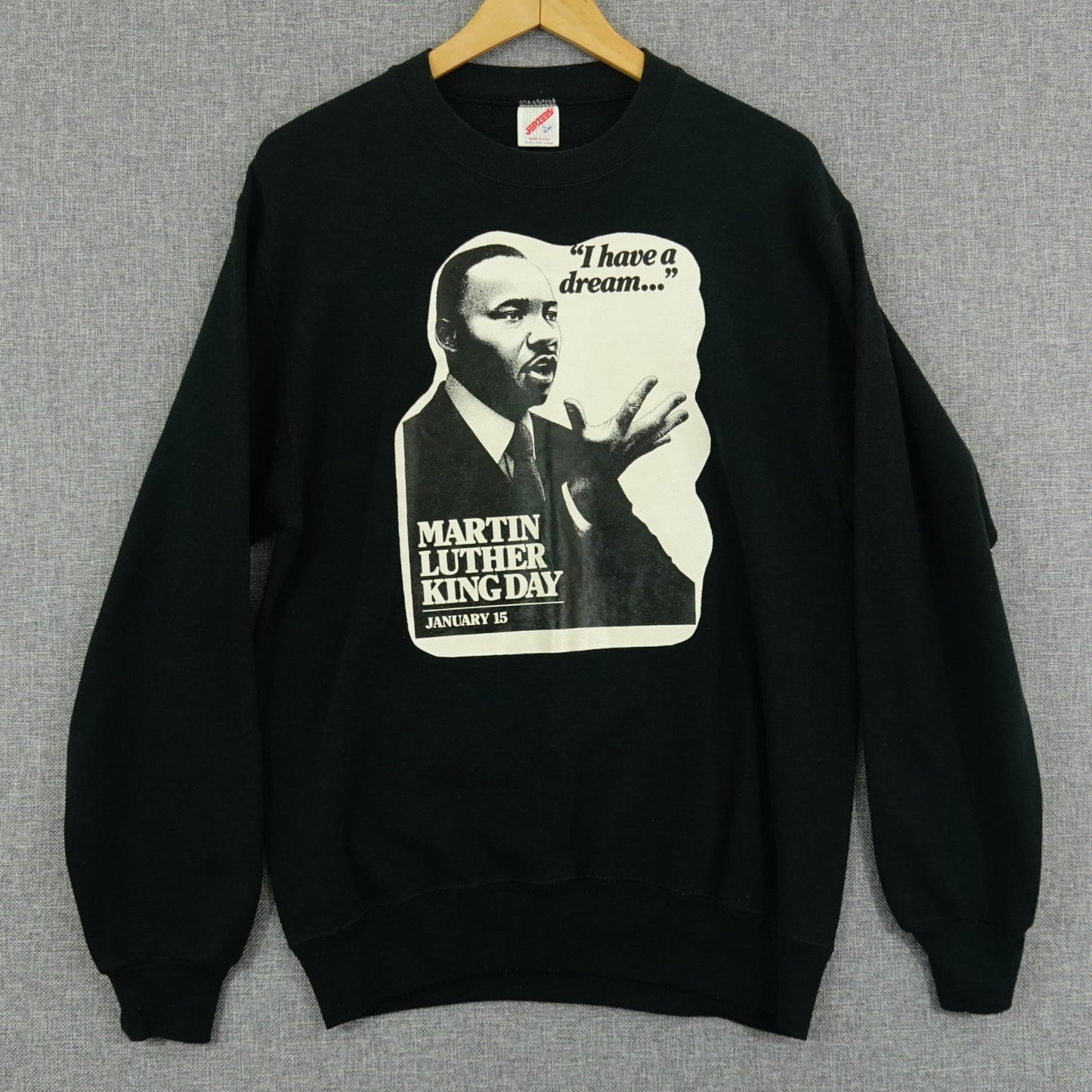 Vintage 1980s MLK “I Have a Dream” Jerzees Crewneck Sweatshirt - Size Small
