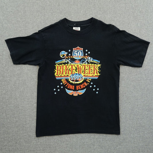Vintage 1991 Bike Week Daytona Beach T-Shirt - Size M