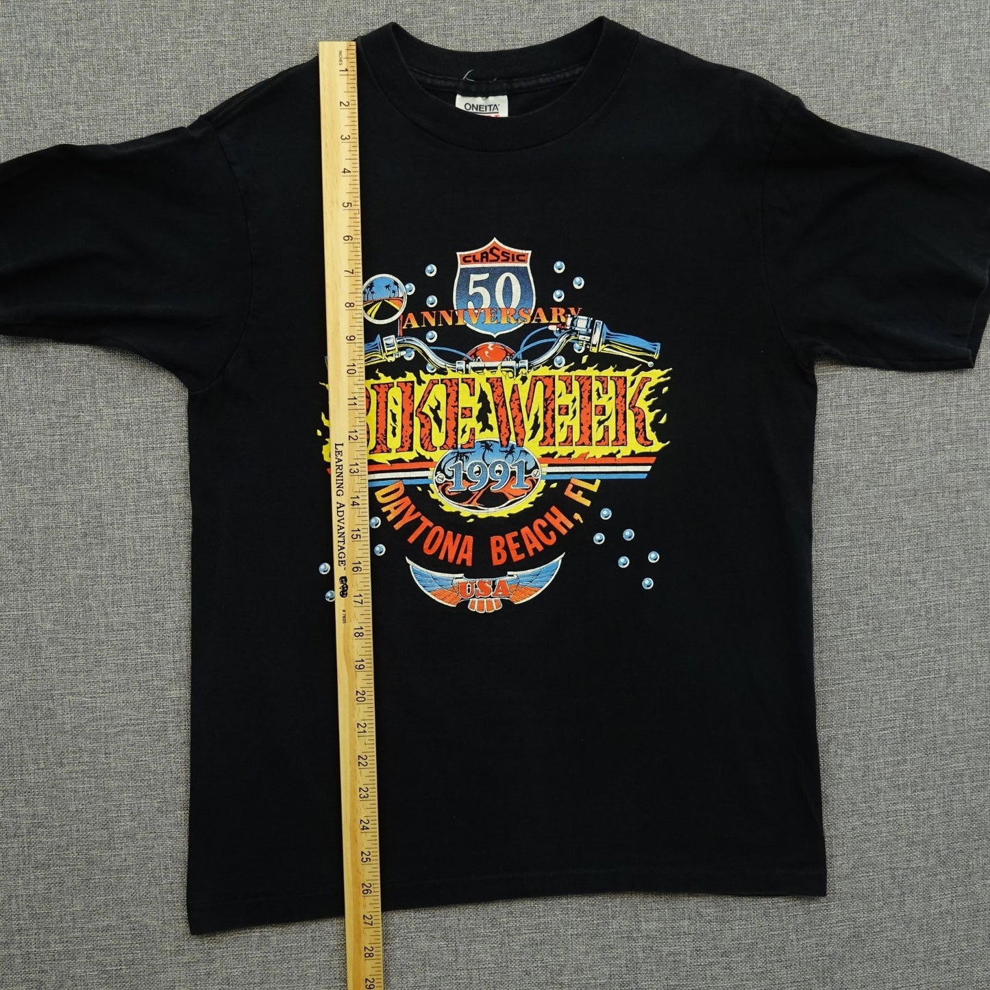 Vintage 1991 Bike Week Daytona Beach T-Shirt - Size M