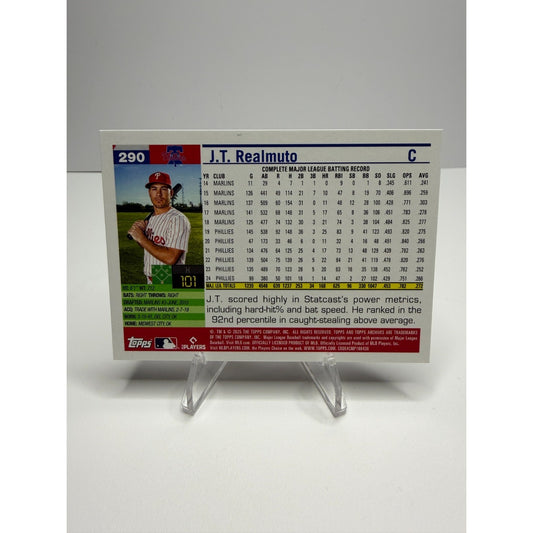 2025 Topps Archives - 2005 Topps J.T. Realmuto #290