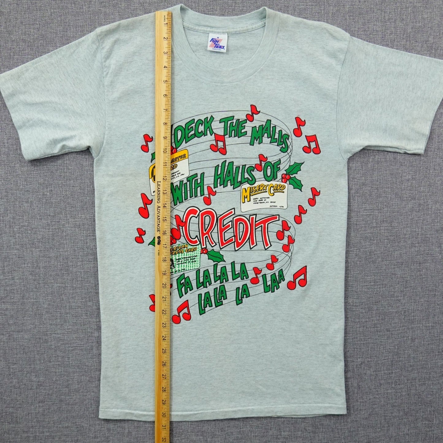 Vintage 90s Funny Christmas Tee - Size Small