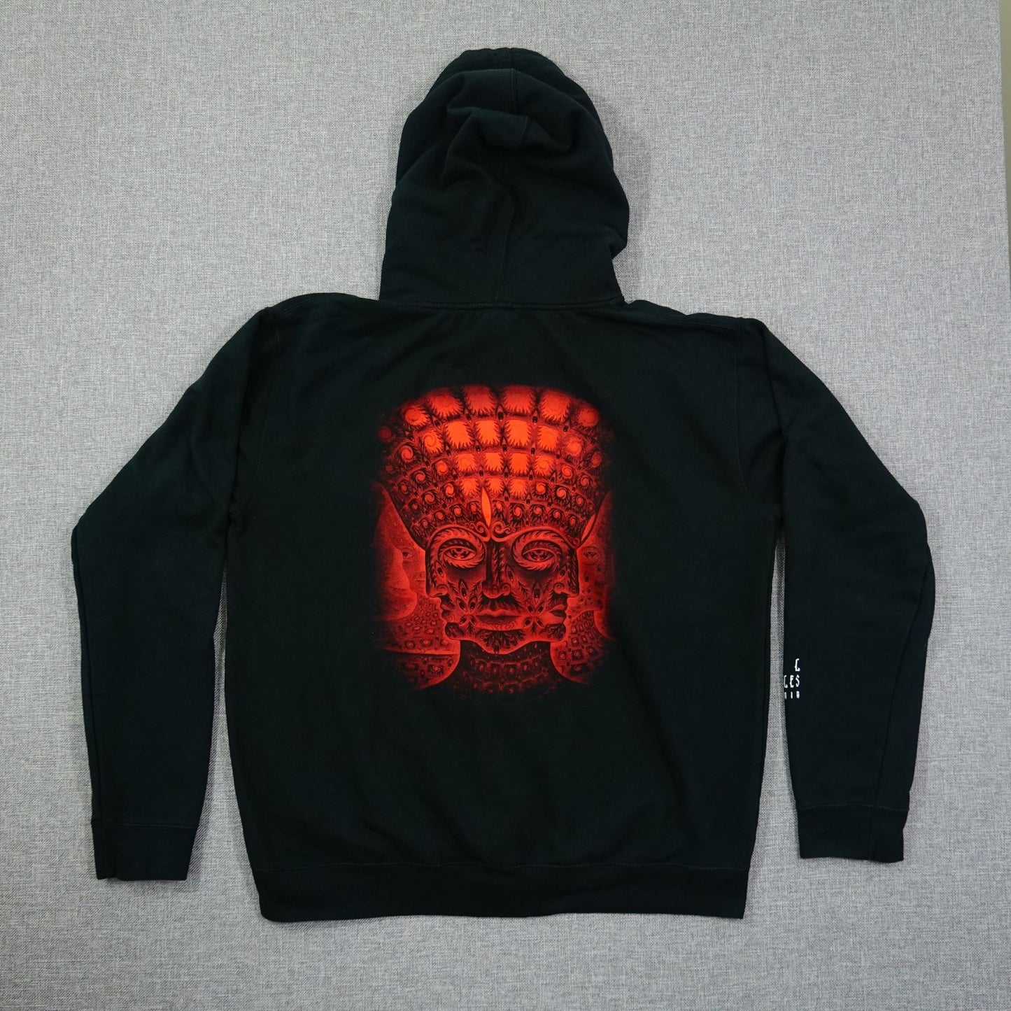 Vintage Tool Los Angeles Full Zip Hoodie - Size XL, Alex Grey Art