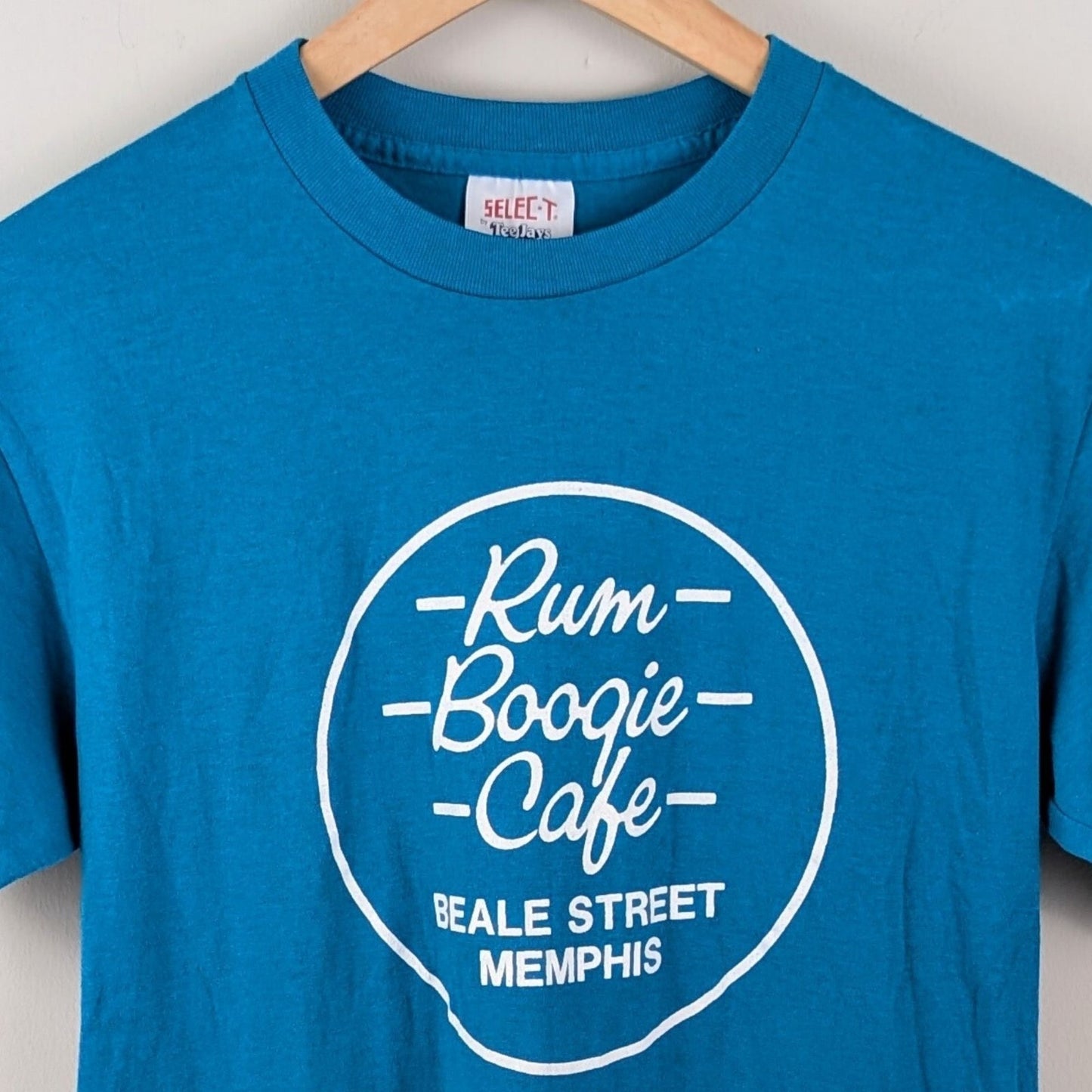Vintage Rum Boogie Cafe Beale Street Memphis Tee - Size Small