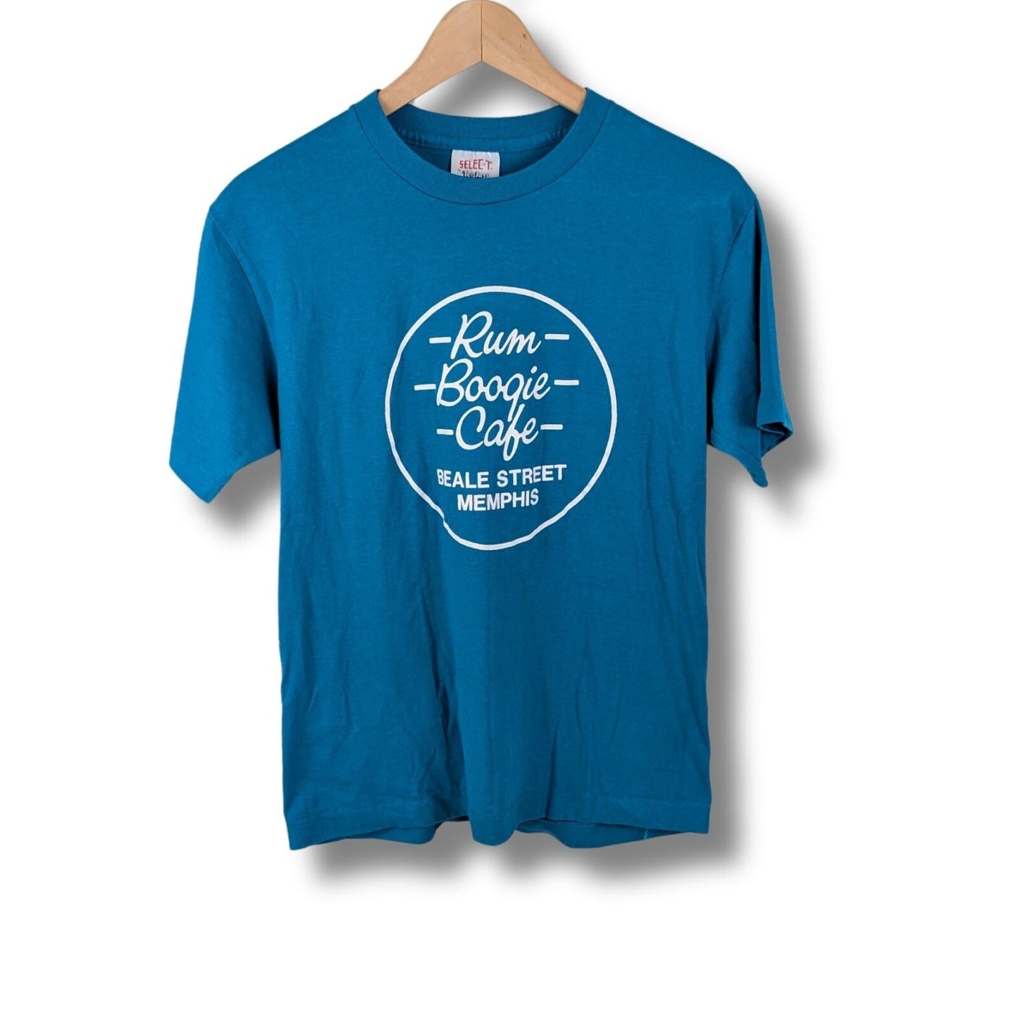 Vintage Rum Boogie Cafe Beale Street Memphis Tee - Size Small