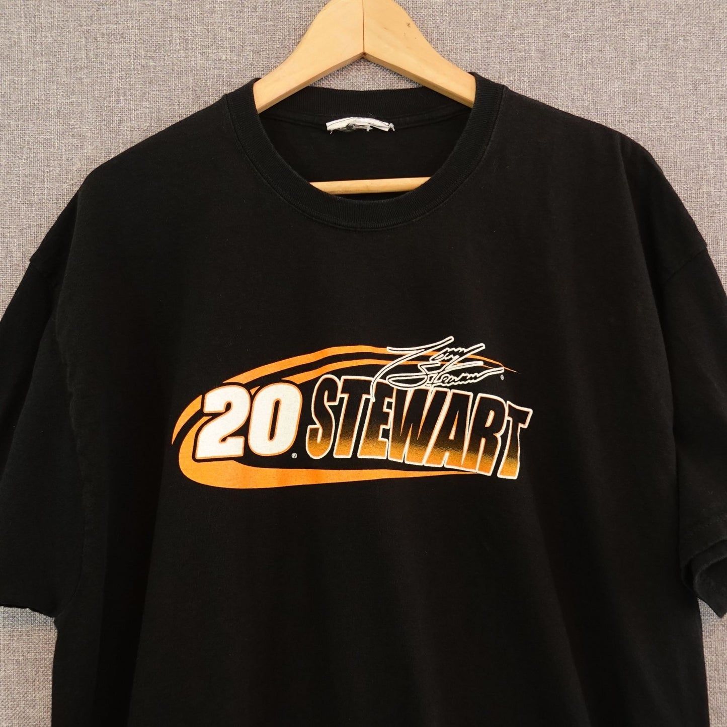 Vintage NASCAR Tony Stewart #20 Home Depot T-Shirt - Size XL