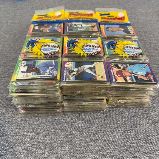 1989 Donruss Baseball Rack Pack Lot (38) Equiv to 114 Hobby Packs *READ