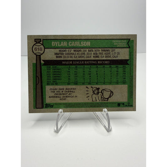 2025 Topps Heritage - Dylan Carlson #618