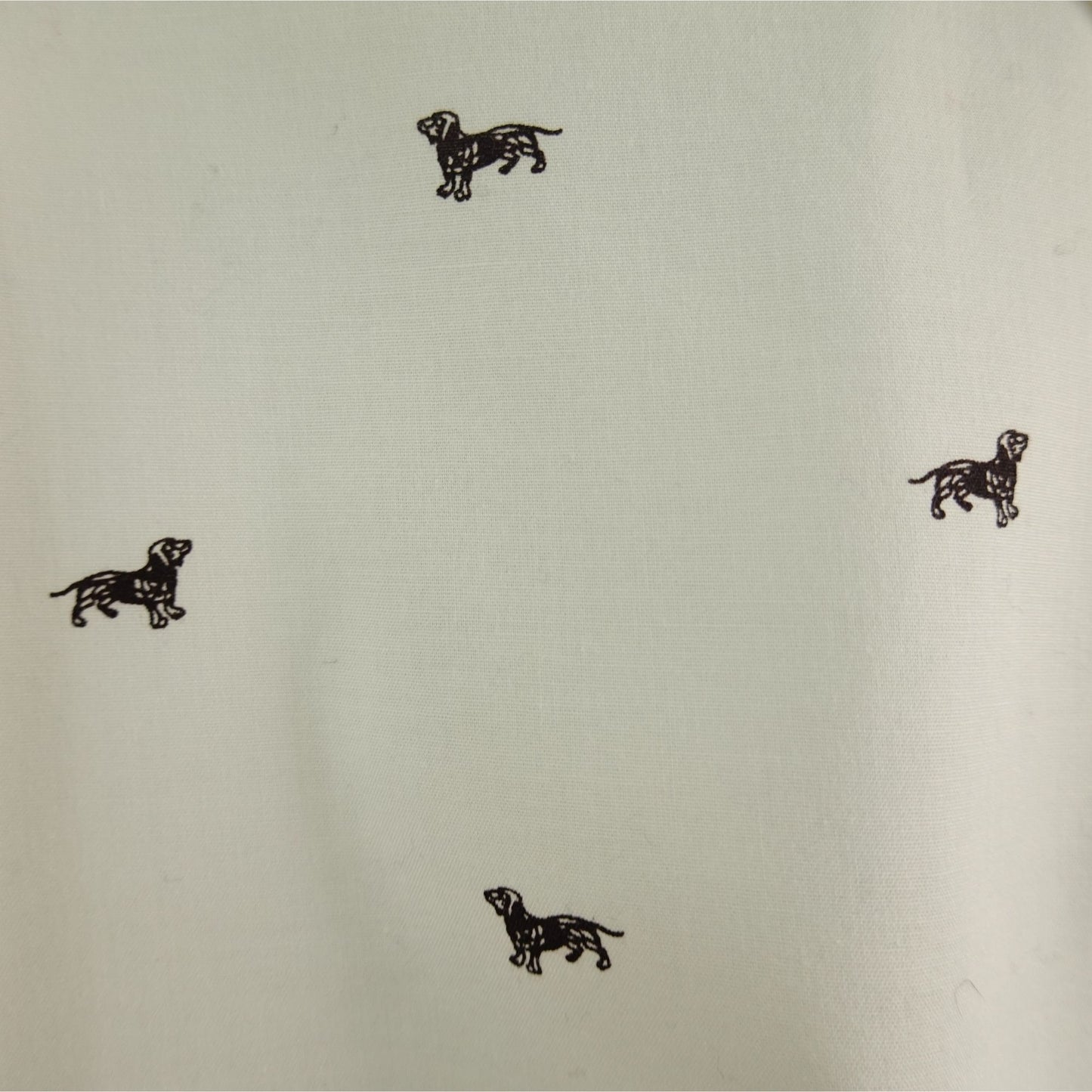 Goodfellow & Co Oxford Shirt White Dog Print - Size 2XL