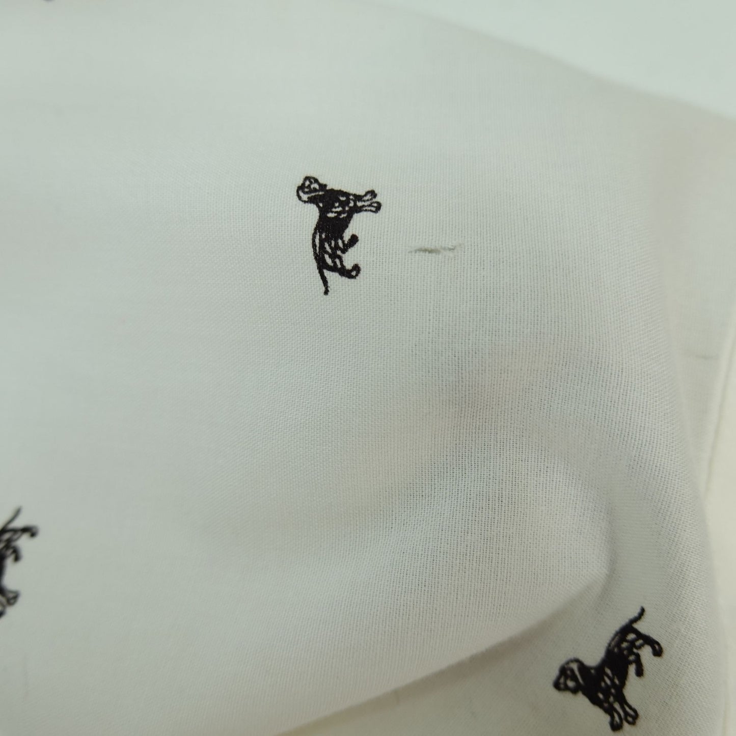 Goodfellow & Co Oxford Shirt White Dog Print - Size 2XL