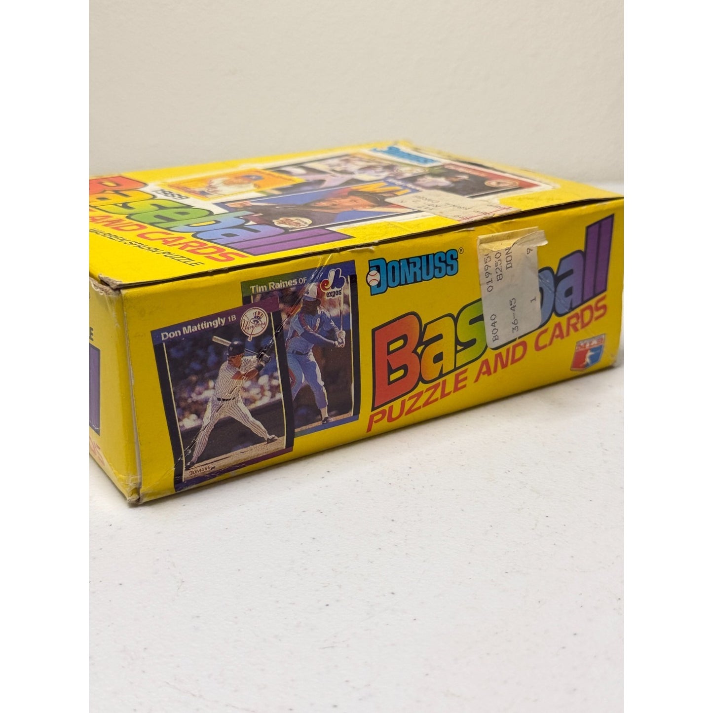 1989 Donruss Baseball Hobby Box (36 ct) Ken Griffey Jr Rated Rookie