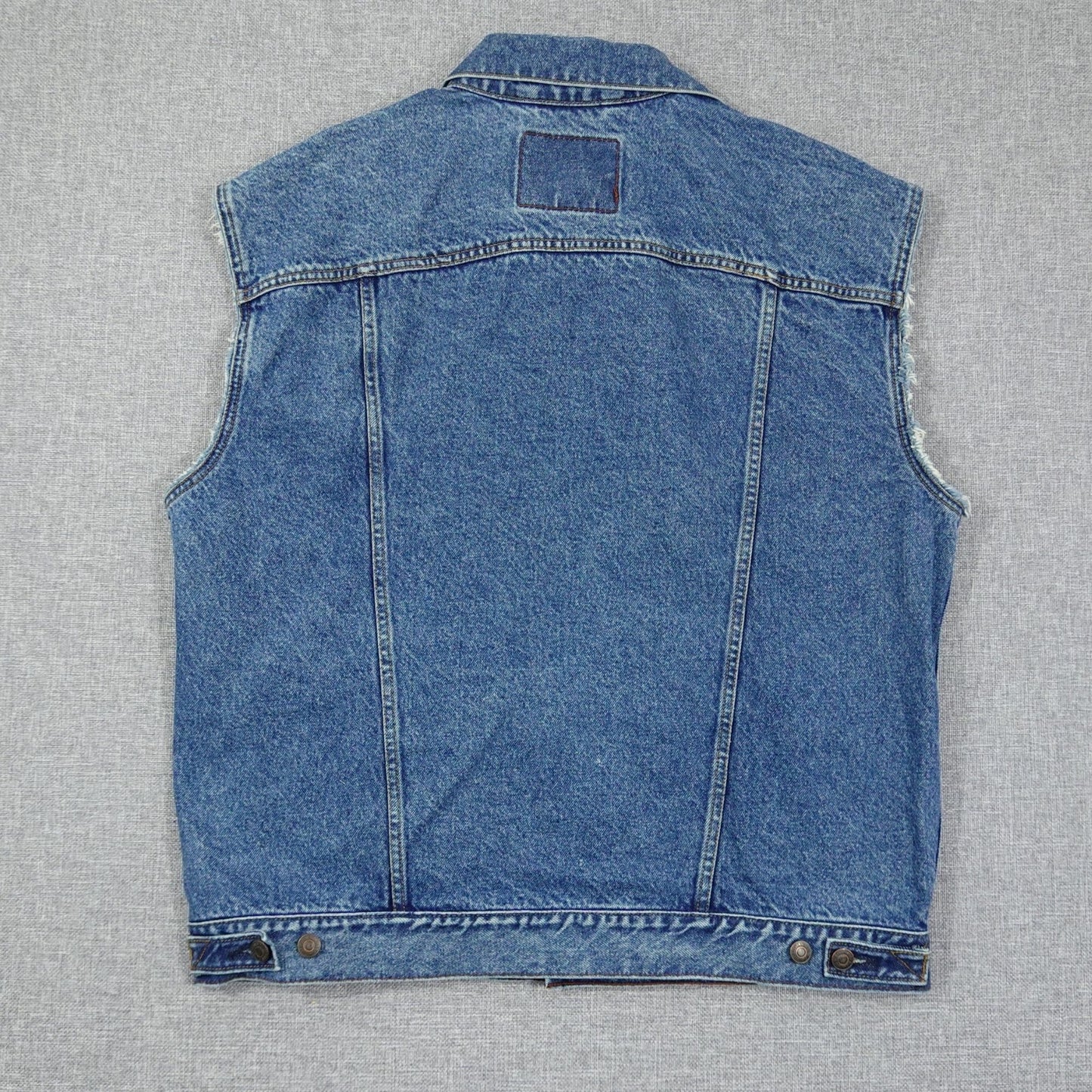 Vintage Y2K Levi Strauss Signature Sleeveless Denim Jean Vest - Size XL
