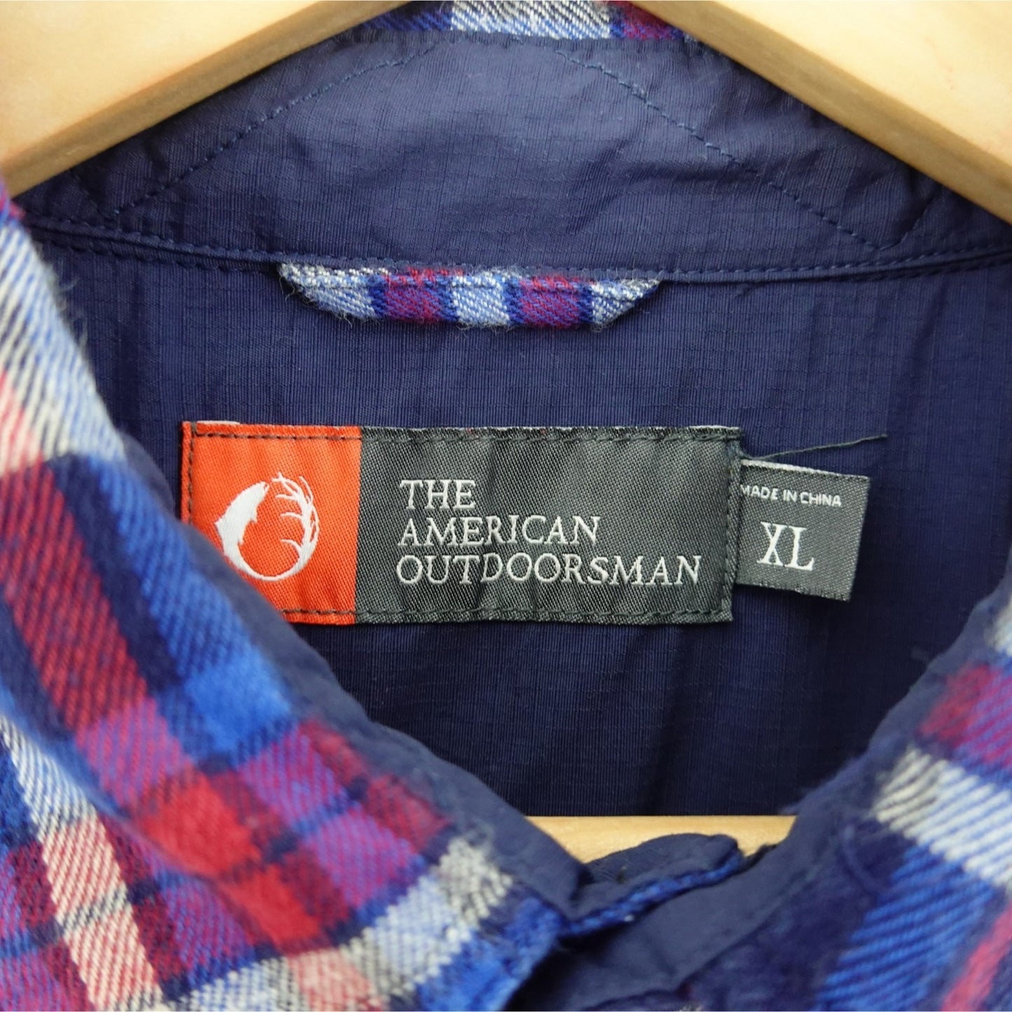 The American Outdoorsman Plaid Flannel Shirt - Size XL