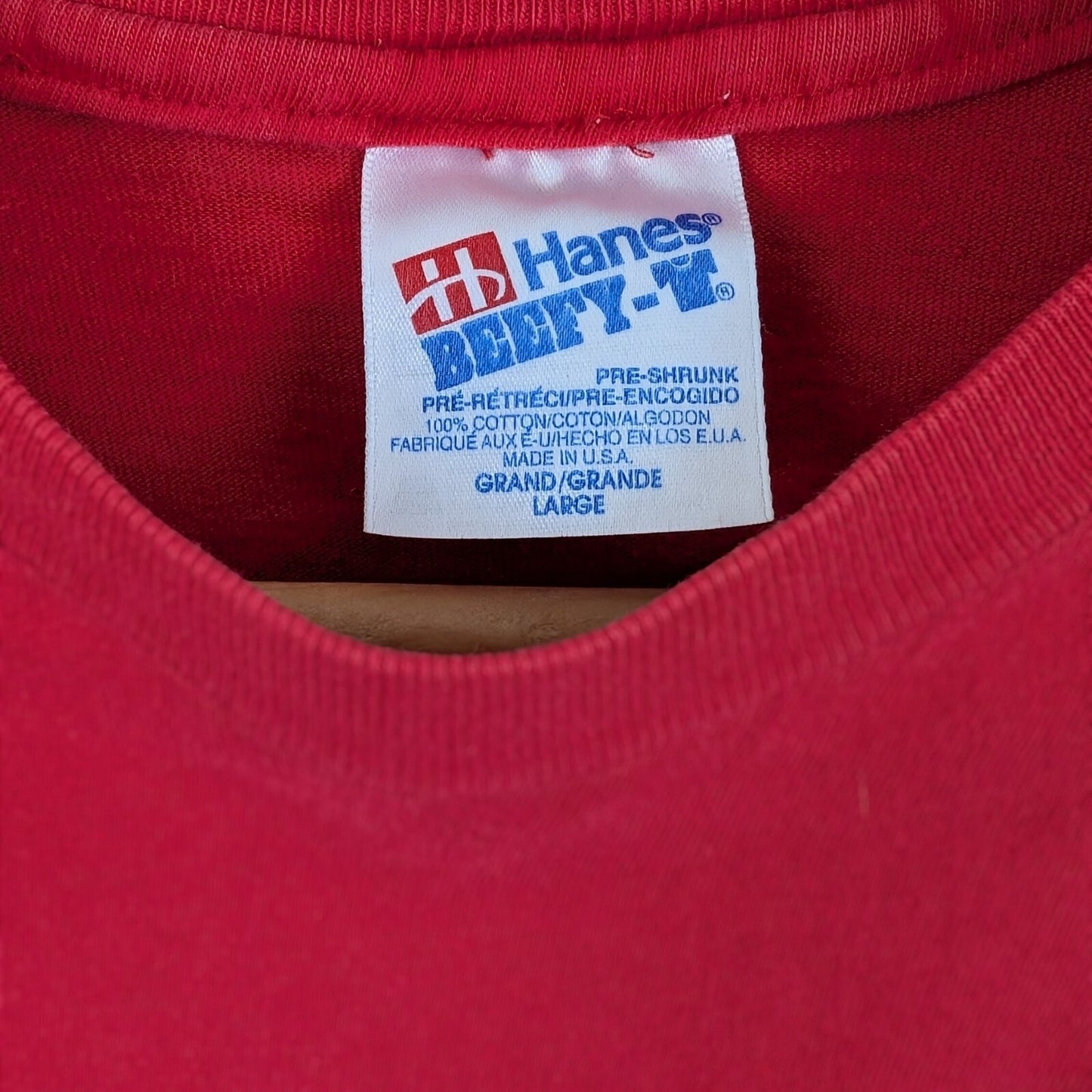Vintage 80s Hanes Hawaii Souvenir Red Graphic Tee - Size M