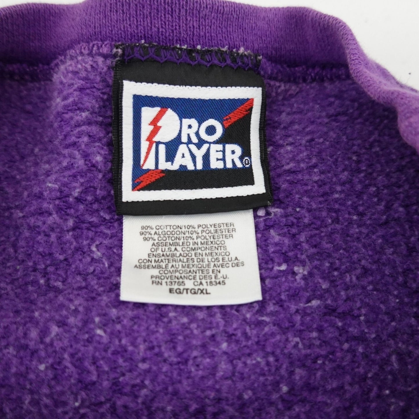 Vintage 90s Minnesota Vikings NFL Pro Player Sweatshirt - Size L