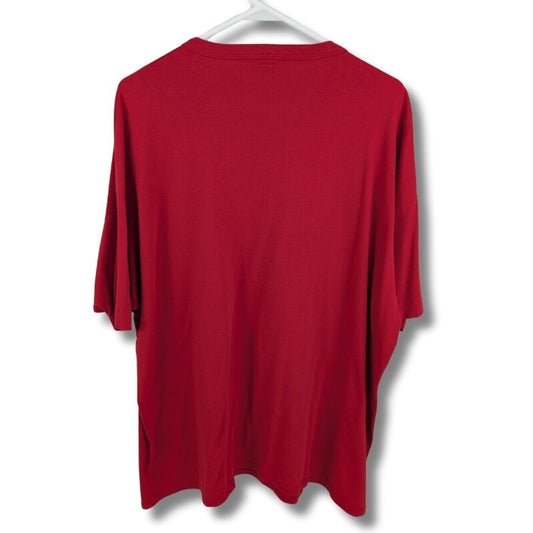 Vintage Bellis Botel Crew Savannah, TN Pickwick Lake Red T-Shirt Size 2XL