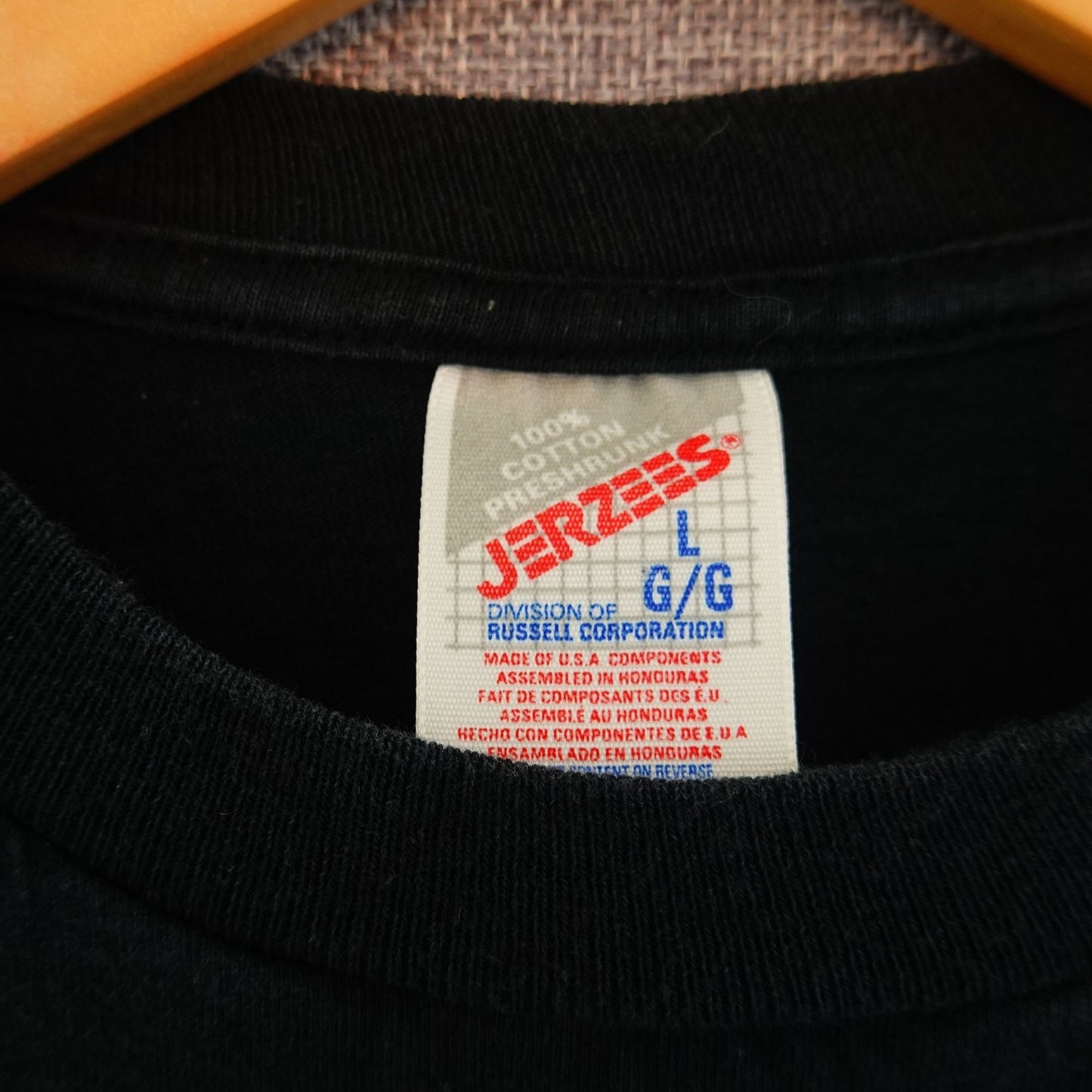 Vintage 90's Department of Justice Handcuffs Tee - Size L