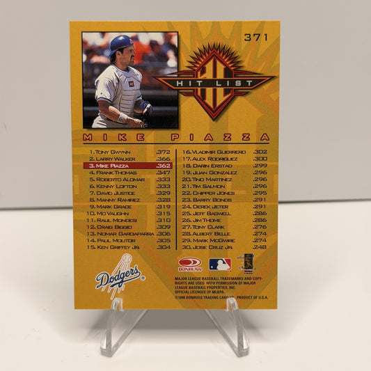 1998 Donruss - Hit List Mike Piazza #371